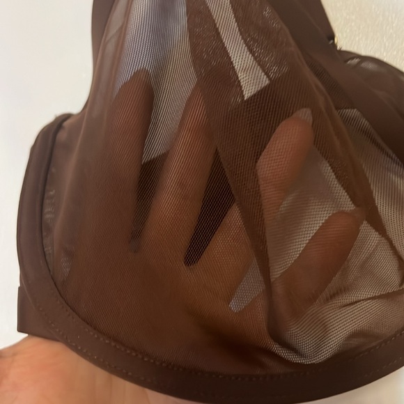 CUUP Brown Mesh Bra - Picture 5 of 5